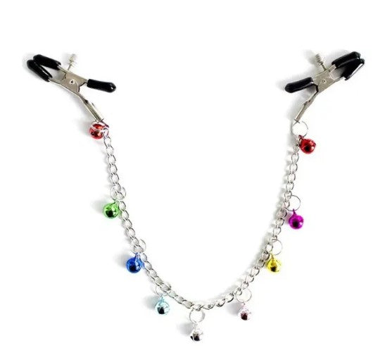 Jewelry Bell Breast Clam with Adjustable Metal Chain