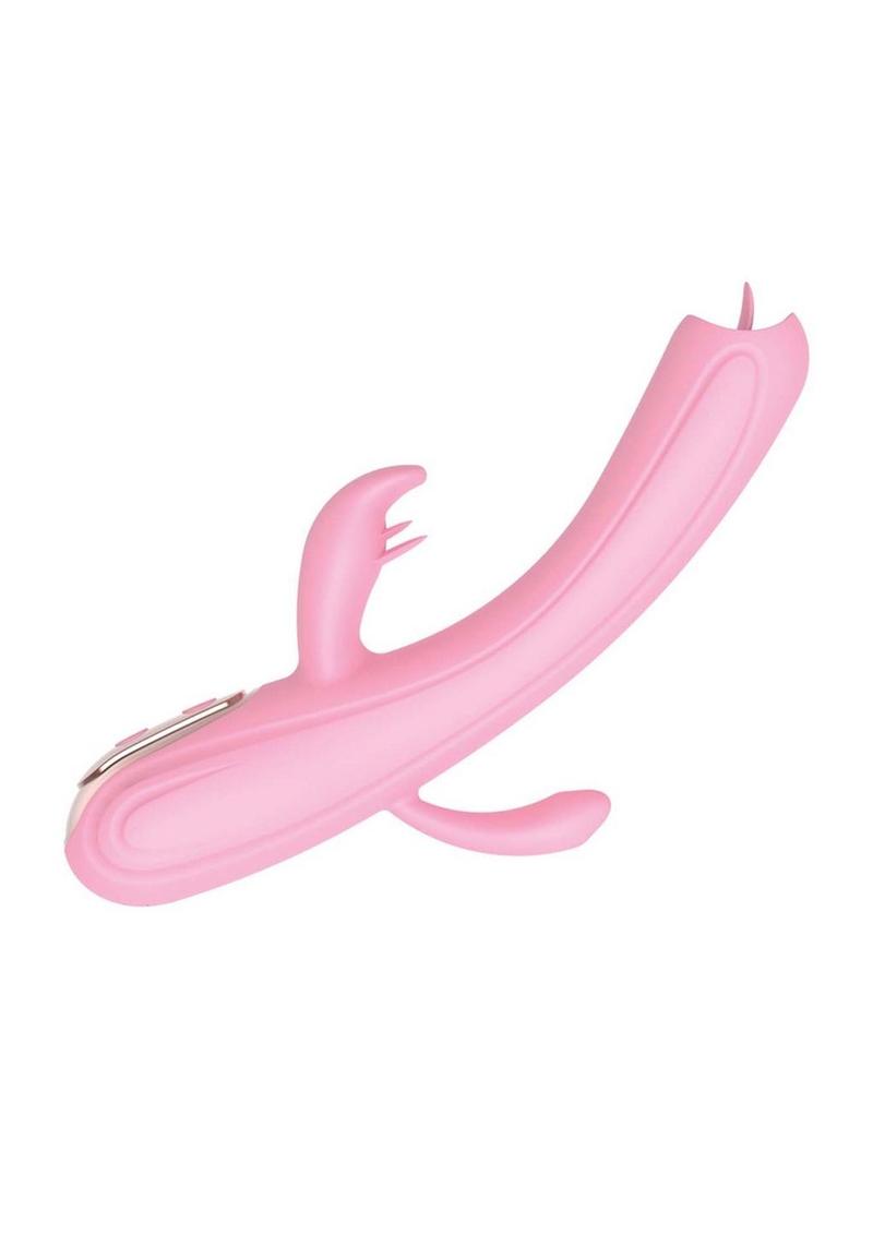 Rechargeable Silicone Flickering Tongue Vibrator