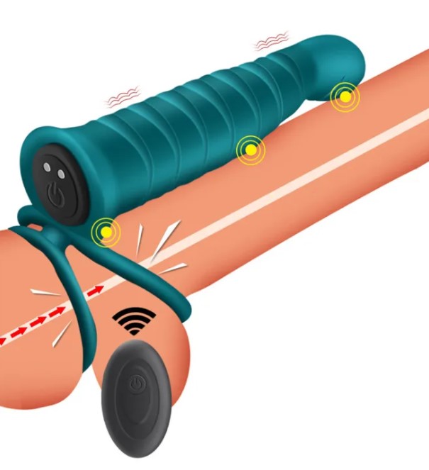 Silicone Anal Lock Ring Sex Toys