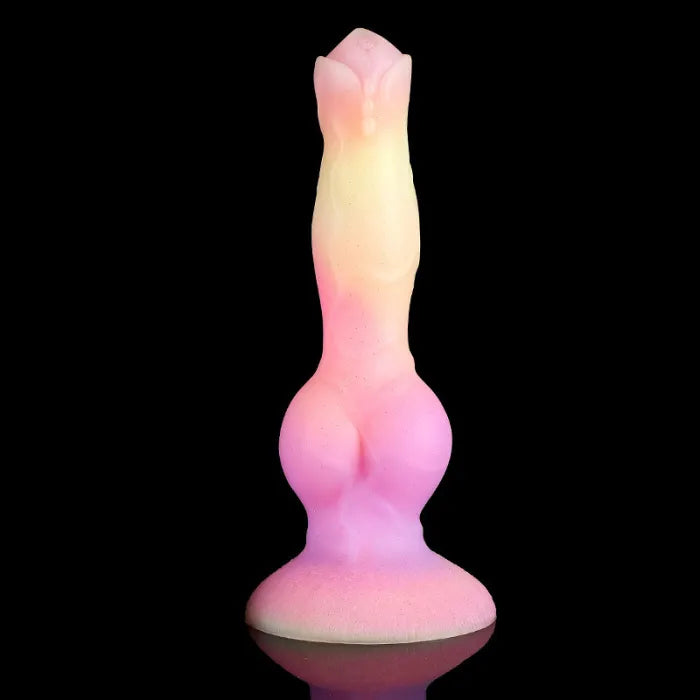 8.66'' Alien Luminous Mixed Color Dildo