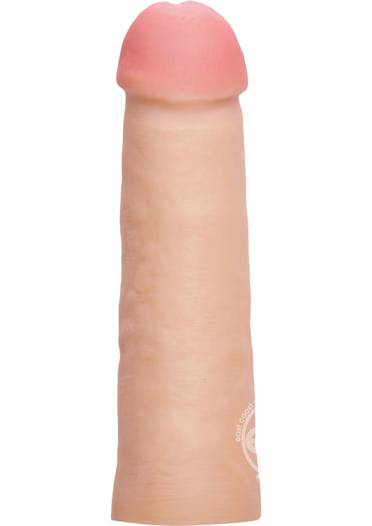 Dildos Mega Enlarger Sleeve Penis Enhancer - Vanilla