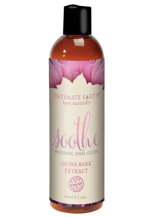 Soothe Antibacterial Anal Glide Lubricant Guava Bark Extract 2oz