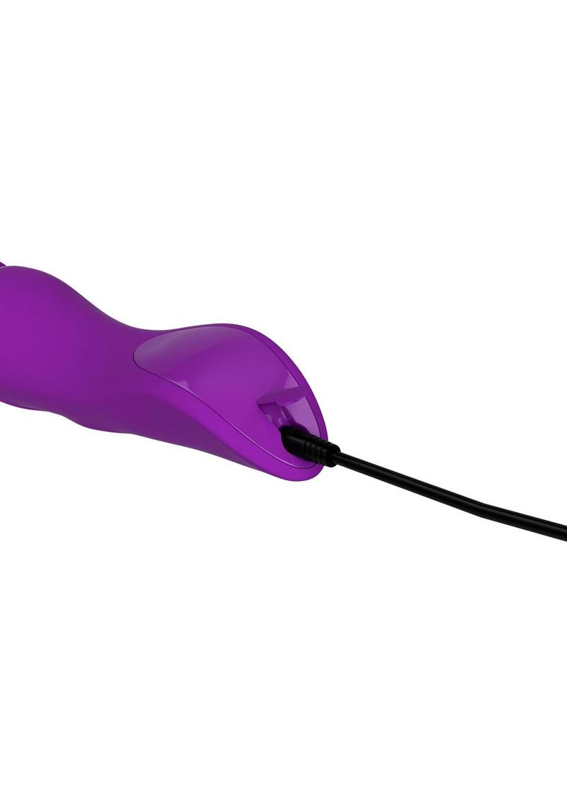 Body Recharger Silicone Rechargeable Wand - Purple
