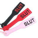 Spanking Paddle [SLUT] PU Leather Spanker
