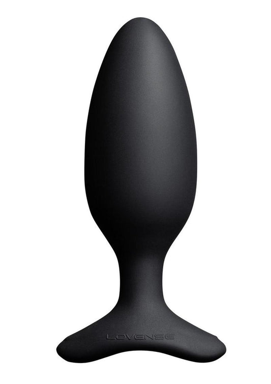 Lovense Hush 2 Rechargeable App Compatible Silicone Vibrating Anal Plug 1.75in