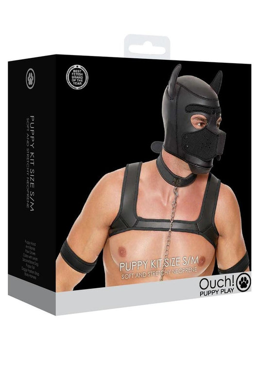 Neoprene Puppy Kit S/M - Black