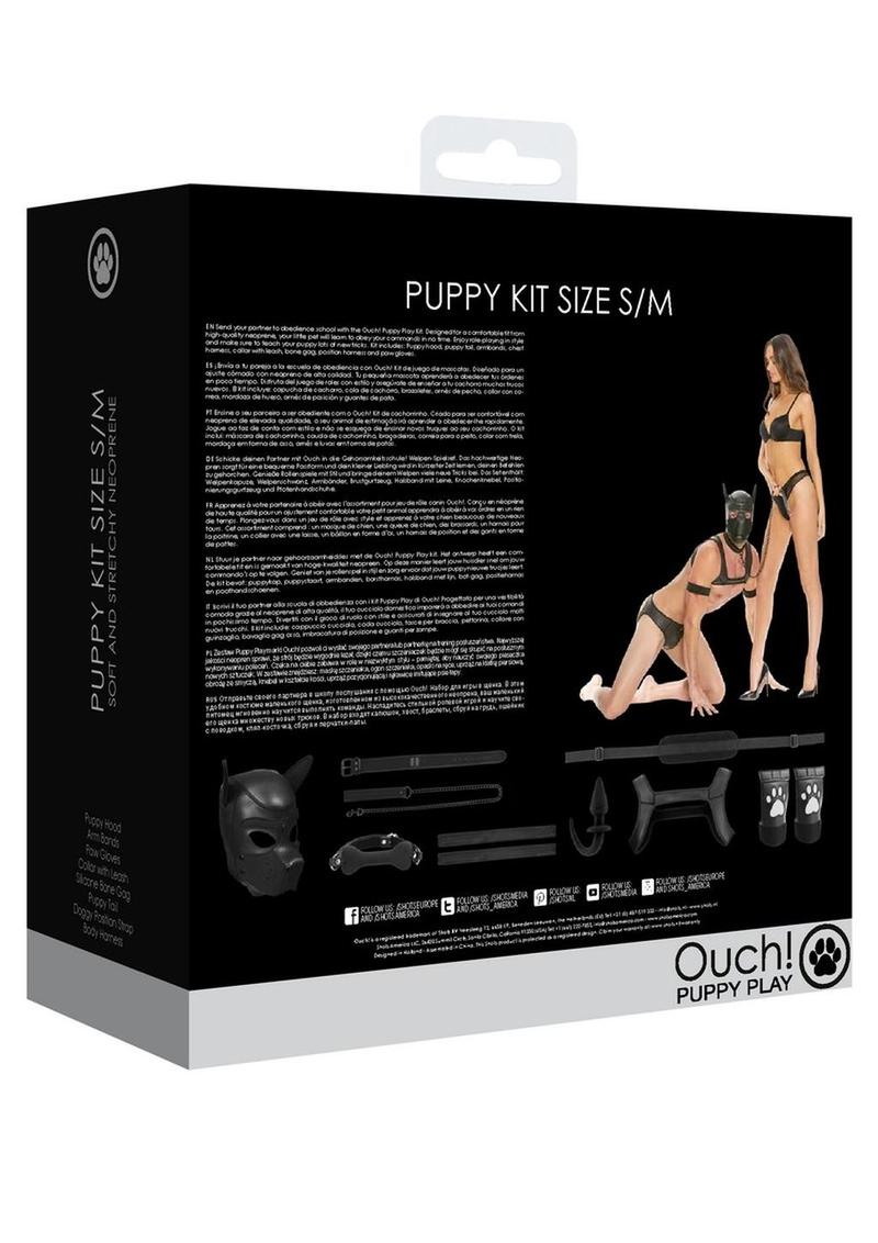 Neoprene Puppy Kit S/M - Black