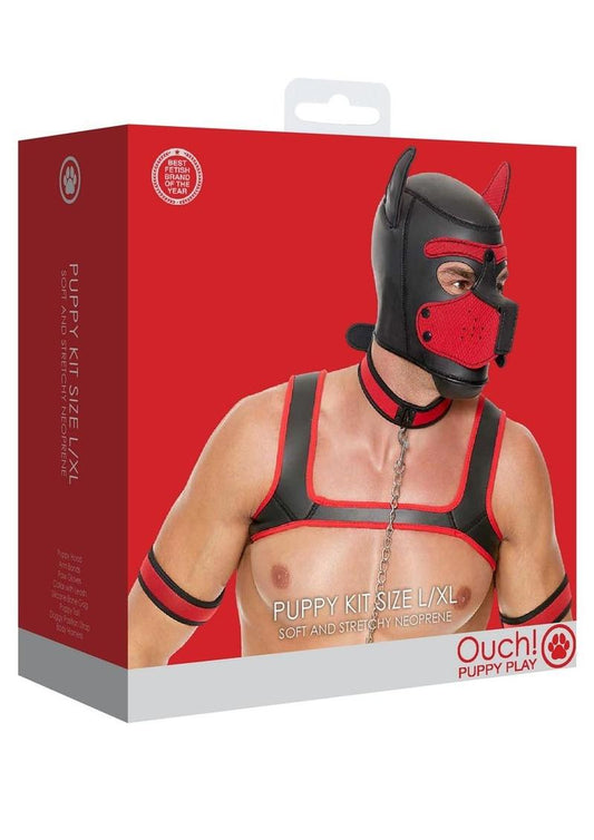 Neoprene Puppy Kit L/XL - Red