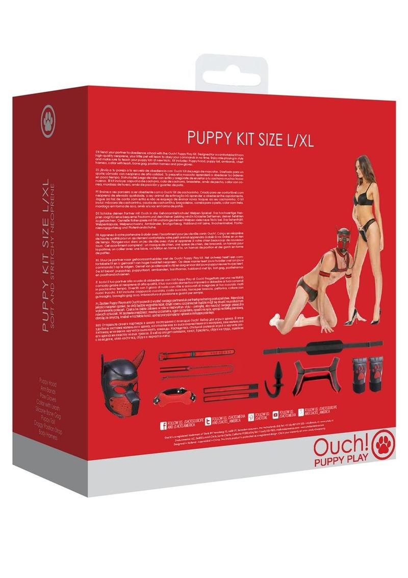 Neoprene Puppy Kit L/XL - Red