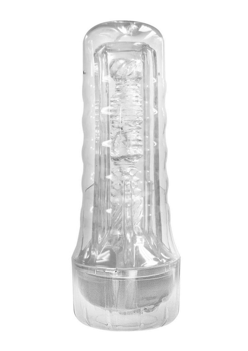 Crystal Vagina Masturbator - Clear