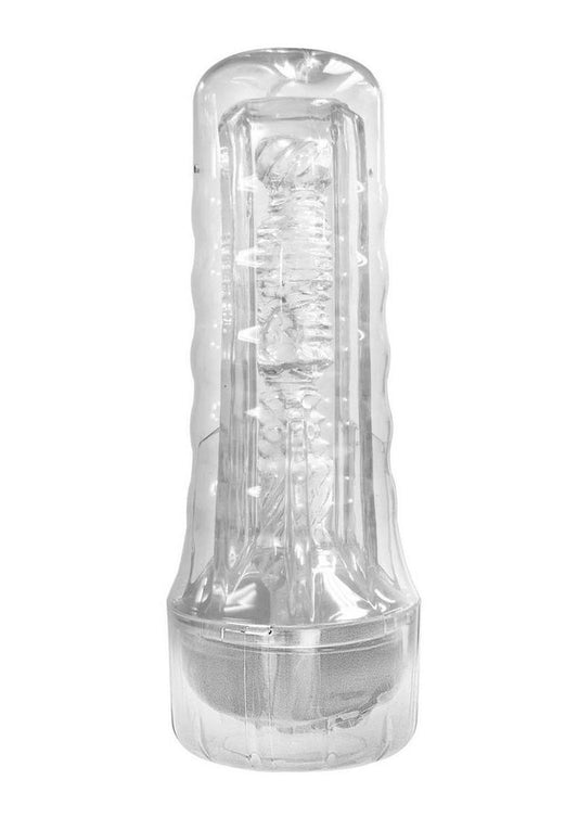 Crystal Vagina Masturbator - Clear