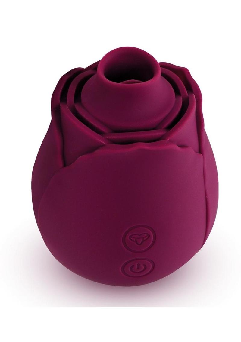 Rose Buddies Rose Flutterz Rechargeable Silicone Clitoral Vibrator - Magenta