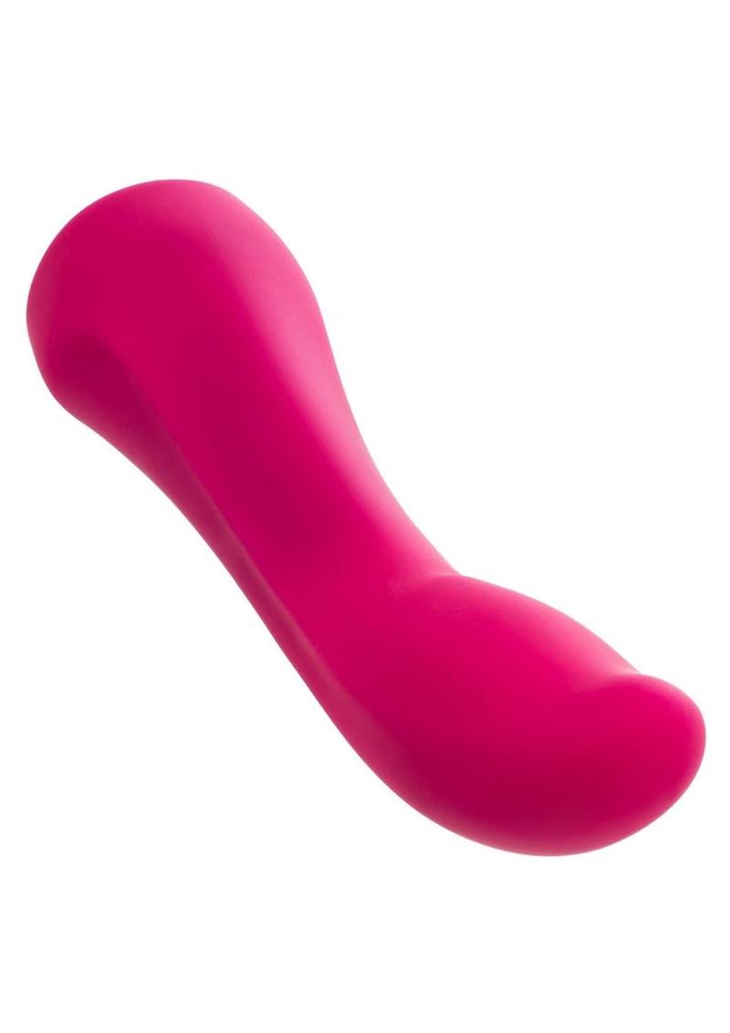 Glider Rechargeable Silicone G-Spot Vibrator - Pink