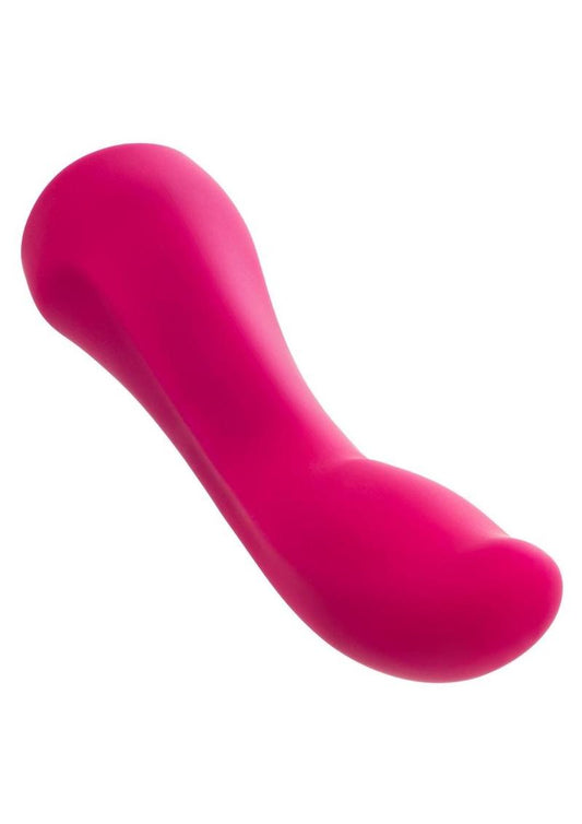 Glider Rechargeable Silicone G-Spot Vibrator - Pink