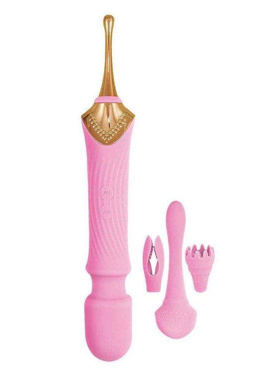 Elegance Rechargeable Silicone Duel End Vibrator