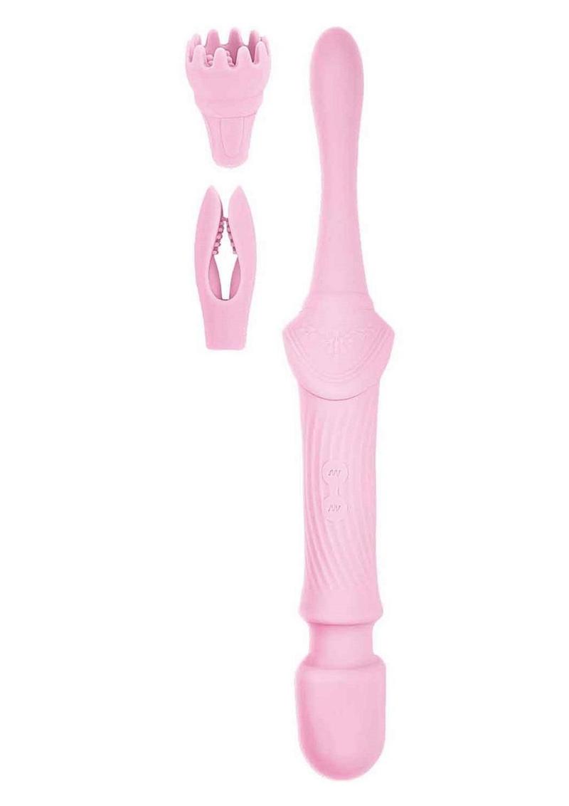Elegance Rechargeable Silicone Duel End Vibrator