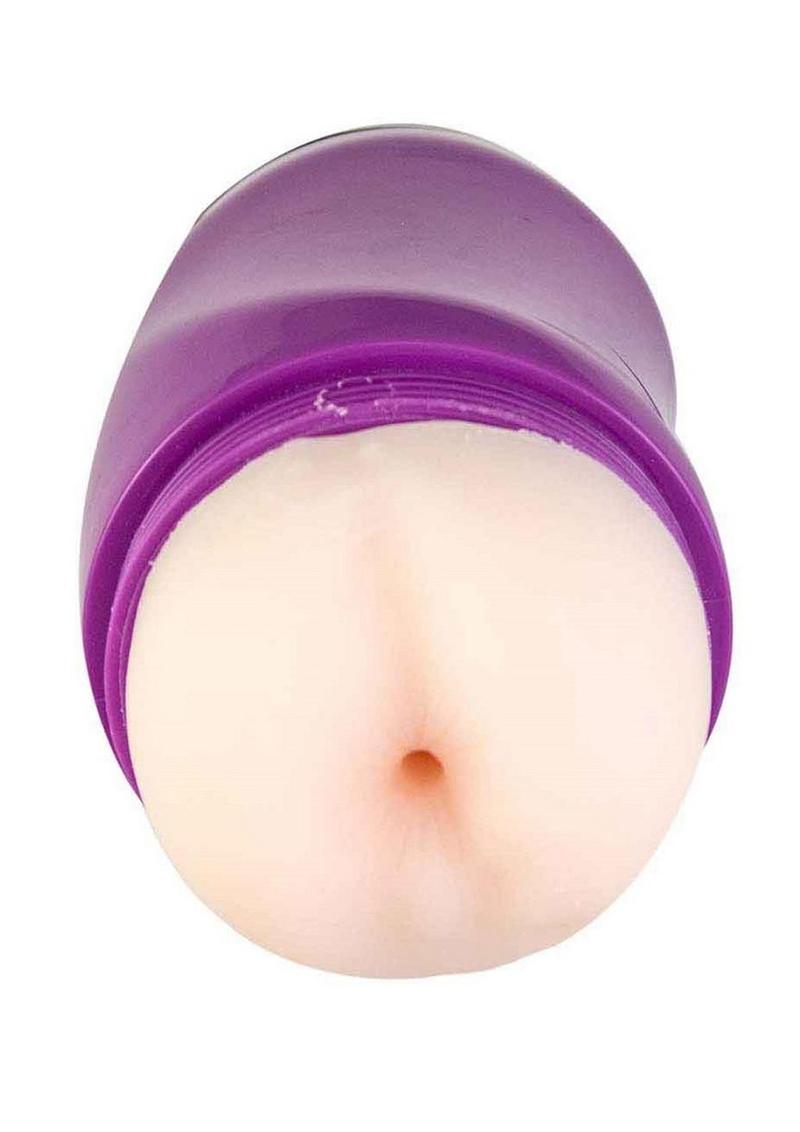 Two Ways Vagina & Ass Masturbator - Vanilla/Blue