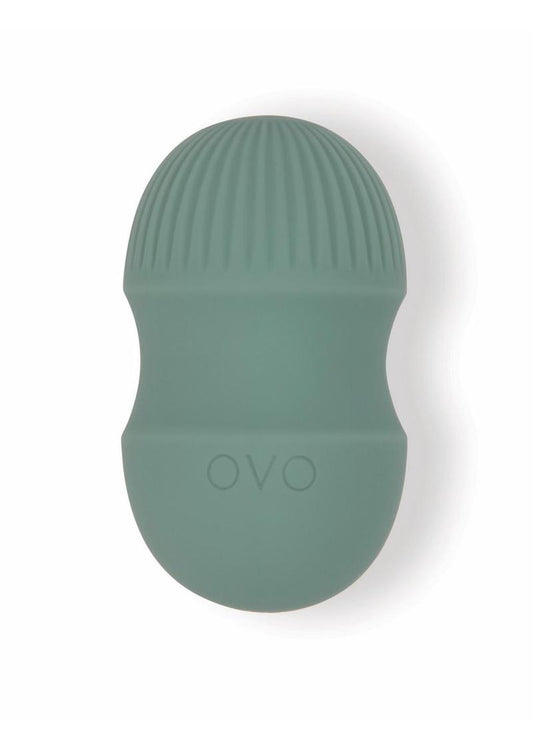 Mojave Mini Rechargeable Silicone Vibrator - Green