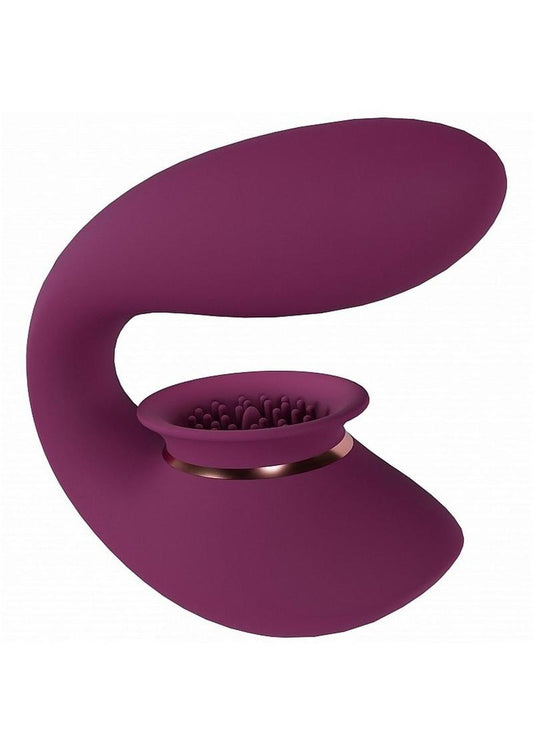 Twitch 3 Silicone Rechargeable Suction & Tongue Vibrator