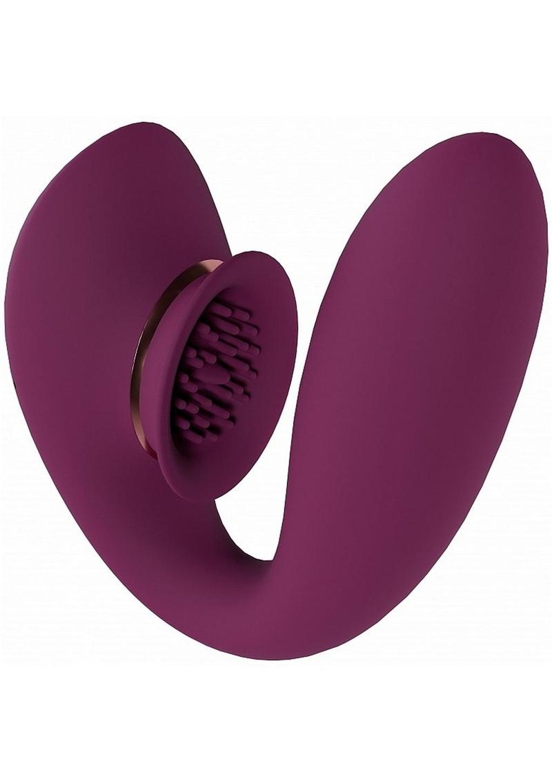Twitch 3 Silicone Rechargeable Suction & Tongue Vibrator
