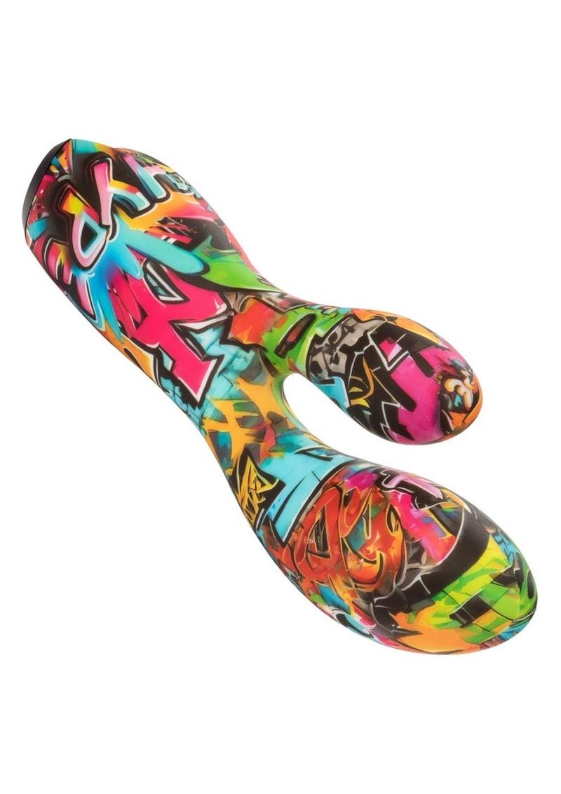 Stim Rechargeable Silicone Rabbit Vibrator - Multicolor