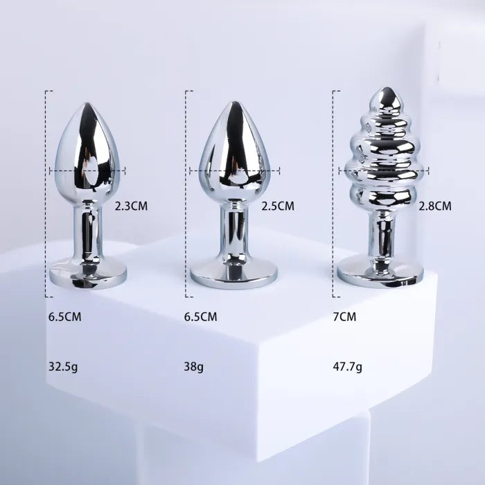 Fox Tail With Metal Anal Butt Plug