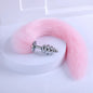 Fox Tail With Metal Anal Butt Plug